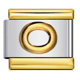 Gold Package Silver Convex Letter Italian Module Bracelet Stainless Steel DIY Elastic Splicing Strap Chain Wholesale Gold Package Silver Convex Letter Italian Module Bracelet Stainless Steel DIY Elastic Splicing Strap Chain Wholesale