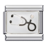 Hot Sale Personalized Titanium Steel Gold-plated Drip Oil Bracelet, DIY Italian Modular Bracelet, Little Girl's Gift. Hot Sale Personalized Titanium Steel Gold-plated Drip Oil Bracelet, DIY Italian Modular Bracelet, Little Girl's Gift.