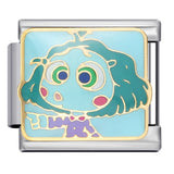 European and American Cross Border Cartoon Character Italian Module Bracelet Titanium Steel Welding Drip Oil Pattern DIY Splicing Bracelet European and American Cross Border Cartoon Character Italian Module Bracelet Titanium Steel Welding Drip Oil Pattern DIY Splicing Bracelet