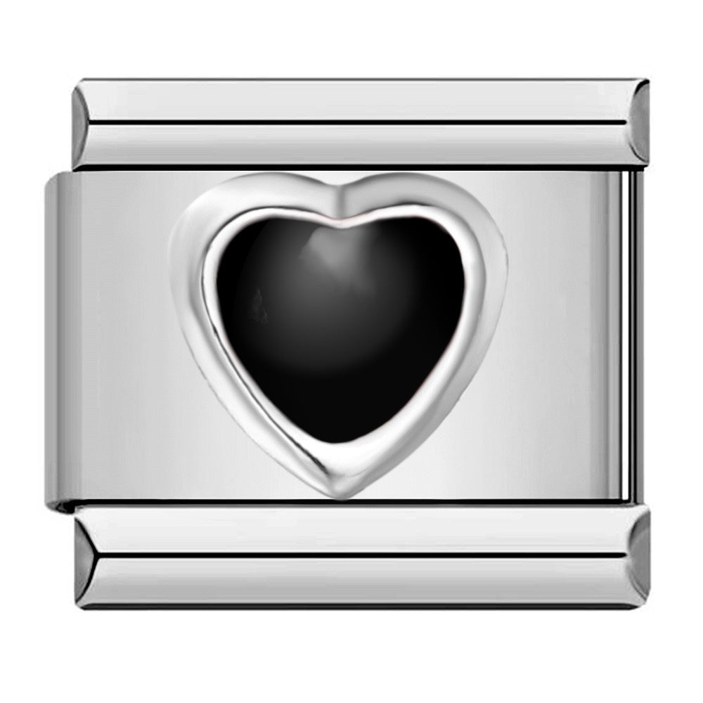 Titanium Steel Love Butterfly Stamping Pattern Color Drip Oil DIY Italian Module Bracelet Italian Charm Reference Knowledge 70/1000 T Titanium Steel Love Butterfly Stamping Pattern Color Drip Oil DIY Italian Module Bracelet Italian Charm Reference Knowledge 70/1000 T