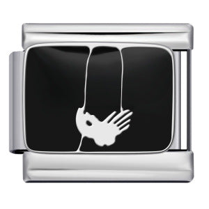 New Nail Art Series Titanium Steel Strap Chain Gold Plated Welding Drip Oil DIY Italian Module Bracelet Accessories Jewelry New Nail Art Series Titanium Steel Strap Chain Gold Plated Welding Drip Oil DIY Italian Module Bracelet Accessories Jewelry