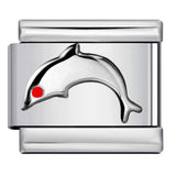 Color Stamping Series DIY Italian Module Bracelet Titanium Steel Gold Plated Drip Oil Elastic Splicing Bracelet Accessories Color Stamping Series DIY Italian Module Bracelet Titanium Steel Gold Plated Drip Oil Elastic Splicing Bracelet Accessories