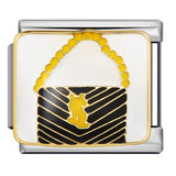 Exquisite Bag Series Italian Module Bracelet Color Welding Pattern DIY Personalized Bracelet Valentine's Day Gift Exquisite Bag Series Italian Module Bracelet Color Welding Pattern DIY Personalized Bracelet Valentine's Day Gift