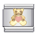 New Stainless Steel Drip Oil Cartoon DIY Italian Module Bracelet with Personalized Welding Pattern and Elastic Splicing Bracelet New Stainless Steel Drip Oil Cartoon DIY Italian Module Bracelet with Personalized Welding Pattern and Elastic Splicing Bracelet