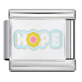 Colorful English Italian Module Bracelet Stainless Steel Welding Drip Oil DIY Jewelry Primary School Children's Gift Colorful English Italian Module Bracelet Stainless Steel Welding Drip Oil DIY Jewelry Primary School Children's Gift