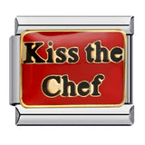 Delicious Food Italian Module Bracelet New Titanium Steel Welding Drip Oil Cartoon DIY Splicing Bracelet Delicious Food Italian Module Bracelet New Titanium Steel Welding Drip Oil Cartoon DIY Splicing Bracelet