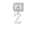 Silver Simplified Letter Italian Module Bracelet Titanium Steel Handmade DIY Hook Elastic Splicing Bracelet Accessories Silver Simplified Letter Italian Module Bracelet Titanium Steel Handmade DIY Hook Elastic Splicing Bracelet Accessories