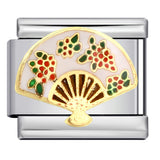 New Chess and Card Entertainment Stainless Steel Italian Module Bracelet Gold Plated Drip Oil Personalized DIY Welding Bracelet Wholesale New Chess and Card Entertainment Stainless Steel Italian Module Bracelet Gold Plated Drip Oil Personalized DIY Welding Bracelet Wholesale