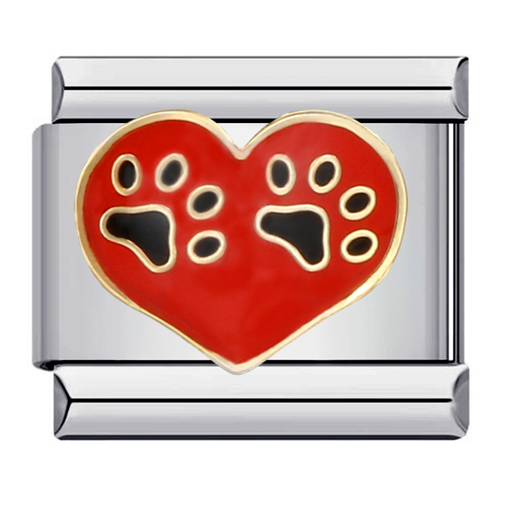 Cross Border New Stainless Steel Welding Pattern Gold-plated Drip Oil Wristband Cartoon DIY Italian Module Bracelet Wholesale Cross Border New Stainless Steel Welding Pattern Gold-plated Drip Oil Wristband Cartoon DIY Italian Module Bracelet Wholesale