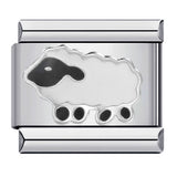 Cute Animal Titanium Steel Gold Plated Italian Charm Bracelet Customizable DIY Jewelry for Women Cute Animal Titanium Steel Gold Plated Italian Charm Bracelet Customizable DIY Jewelry for Women