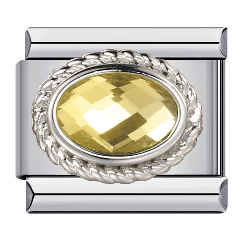 Italian Modular Birthstone Bracelet Stainless Steel Welded Colorful Zircon DIY Stretch Bangle Fashion Jewelry Italian Modular Birthstone Bracelet Stainless Steel Welded Colorful Zircon DIY Stretch Bangle Fashion Jewelry