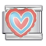 Cross Border E-commerce Love English Series Titanium Steel Welding Drip Oil DIY Italian Module Bracelet Personalized Accessories Cross Border E-commerce Love English Series Titanium Steel Welding Drip Oil DIY Italian Module Bracelet Personalized Accessories