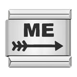 Cross Border Hot Selling Laser Engraving Heart-shaped Series Titanium Steel Handmade DIY Italian Module Bracelet Wholesale Cross Border Hot Selling Laser Engraving Heart-shaped Series Titanium Steel Handmade DIY Italian Module Bracelet Wholesale