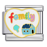 New Heart-shaped Titanium Steel Watch Strap Chain Gold-plated Welding Drip Oil DIY Italian Module Bracelet Accessories Wholesale New Heart-shaped Titanium Steel Watch Strap Chain Gold-plated Welding Drip Oil DIY Italian Module Bracelet Accessories Wholesale