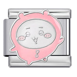 Titanium Steel Welding Drip Oil DIY Italian Module Bracelet Cute Cartoon Pattern Best Friend Girl Birthday Gift Titanium Steel Welding Drip Oil DIY Italian Module Bracelet Cute Cartoon Pattern Best Friend Girl Birthday Gift