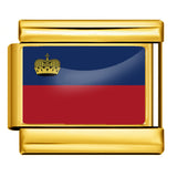 Gold Base World Flag Photo Resin Italian Charm Bracelet DIY Stainless Steel Stretch Watch Band Wristband Gold Base World Flag Photo Resin Italian Charm Bracelet DIY Stainless Steel Stretch Watch Band Wristband