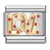 Family Elements DIY Elastic Bracelet Stainless Steel Welding Drip Oil Italian Module Bracelet Accessories Wholesale Family Elements DIY Elastic Bracelet Stainless Steel Welding Drip Oil Italian Module Bracelet Accessories Wholesale