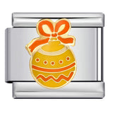 Christmas Series DIY Elastic Bracelet Stainless Steel Welding Drip Oil Italian Module Bracelet New Year's Gift Christmas Series DIY Elastic Bracelet Stainless Steel Welding Drip Oil Italian Module Bracelet New Year's Gift