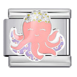 New Haima Dolphin Italian Module Bracelet Stainless Steel Welding DIY Elastic Strap Chain Wholesale New Haima Dolphin Italian Module Bracelet Stainless Steel Welding DIY Elastic Strap Chain Wholesale