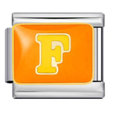 New Color Drip Oil Letter Italian Module Bracelet Titanium Steel Welding DIY Elastic Splicing Fashion Bracelet New Color Drip Oil Letter Italian Module Bracelet Titanium Steel Welding DIY Elastic Splicing Fashion Bracelet