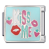 New Personalized English Italian Module Bracelet Titanium Steel Welding Drip Oil DIY Elastic Free Splicing Bracelet New Personalized English Italian Module Bracelet Titanium Steel Welding Drip Oil DIY Elastic Free Splicing Bracelet