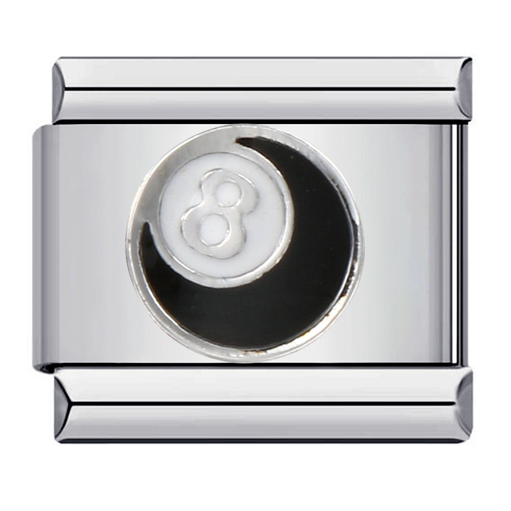 European and American Popular Halloween Module Bracelet with Titanium Steel Welding and Oil Dripping Dark Pattern Italian Modular European and American Popular Halloween Module Bracelet with Titanium Steel Welding and Oil Dripping Dark Pattern Italian Modular