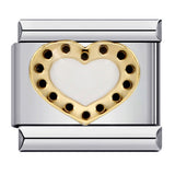 Cross Border Hot Selling Love Series Titanium Steel Welding Drip Oil Wristband Cartoon DIY Italian Module Bracelet Wholesale Cross Border Hot Selling Love Series Titanium Steel Welding Drip Oil Wristband Cartoon DIY Italian Module Bracelet Wholesale