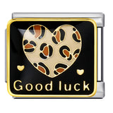 Wholesale of New Square Titanium Steel Bracelet Welding, Gold Plating, Drip Oil Cartoon DIY Italian Module Bracelet From Europe and America Wholesale of New Square Titanium Steel Bracelet Welding, Gold Plating, Drip Oil Cartoon DIY Italian Module Bracelet From Europe and America