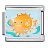 New Marine Biology Titanium Steel Strap Chain Gold Plated Welding Drip Oil DIY Italian Module Bracelet Accessories Wholesale New Marine Biology Titanium Steel Strap Chain Gold Plated Welding Drip Oil DIY Italian Module Bracelet Accessories Wholesale