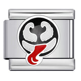 Italian Module Bracelet Anime Cartoon Titanium Steel Welding Gold Plating Drip Oil Pattern DIY Splicing Bracelet Accessories Italian Module Bracelet Anime Cartoon Titanium Steel Welding Gold Plating Drip Oil Pattern DIY Splicing Bracelet Accessories