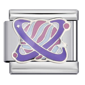 Space Planet Italy Module Bracelet Stainless Steel Welding Drip Oil Pattern DIY Elastic Personalized Bracelet Space Planet Italy Module Bracelet Stainless Steel Welding Drip Oil Pattern DIY Elastic Personalized Bracelet