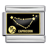 New Image Printing 12 Constellation Italian Module Bracelet Titanium Steel Welding DIY Elastic Personalized Bracelet New Image Printing 12 Constellation Italian Module Bracelet Titanium Steel Welding DIY Elastic Personalized Bracelet