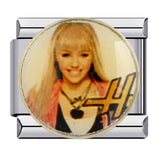 Hot Sale Personalized Titanium Steel Gold-plated Drip Oil Bracelet, DIY Italian Modular Bracelet, Little Girl's Gift. Hot Sale Personalized Titanium Steel Gold-plated Drip Oil Bracelet, DIY Italian Modular Bracelet, Little Girl's Gift.