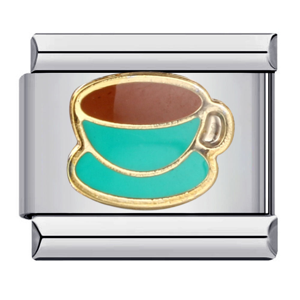 Delicious Food Italian Module Bracelet New Titanium Steel Welding Drip Oil Cartoon DIY Splicing Bracelet Delicious Food Italian Module Bracelet New Titanium Steel Welding Drip Oil Cartoon DIY Splicing Bracelet