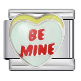 Cross Border E-commerce Love English Series Titanium Steel Welding Drip Oil DIY Italian Module Bracelet Personalized Accessories Cross Border E-commerce Love English Series Titanium Steel Welding Drip Oil DIY Italian Module Bracelet Personalized Accessories