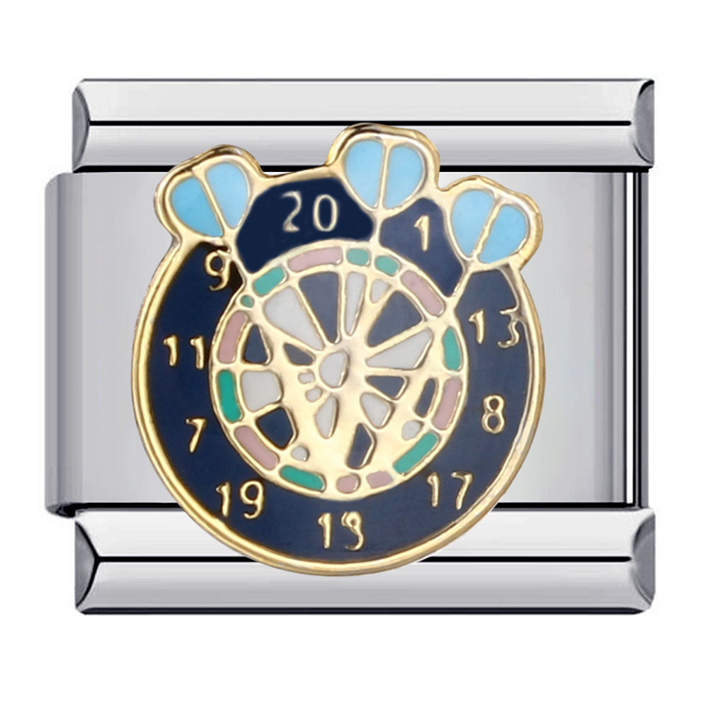 New Chess and Card Entertainment Stainless Steel Italian Module Bracelet Gold Plated Drip Oil Personalized DIY Welding Bracelet Wholesale New Chess and Card Entertainment Stainless Steel Italian Module Bracelet Gold Plated Drip Oil Personalized DIY Welding Bracelet Wholesale