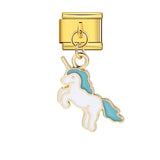 New Cute Pendant Italian Module Bracelet Titanium Steel Hook DIY Drip Oil Elastic Free Splicing Strap Chain New Cute Pendant Italian Module Bracelet Titanium Steel Hook DIY Drip Oil Elastic Free Splicing Strap Chain