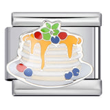 Gourmet Series Italian Module Bracelet Titanium Steel Welding Drip Oil Cartoon Pattern DIY Elastic Splicing Bracelet Gourmet Series Italian Module Bracelet Titanium Steel Welding Drip Oil Cartoon Pattern DIY Elastic Splicing Bracelet