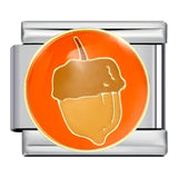 New Thanksgiving Series DIY Bracelet Stainless Steel Italian Module Bracelet Titanium Steel Welded Drip Oil Strap Chain New Thanksgiving Series DIY Bracelet Stainless Steel Italian Module Bracelet Titanium Steel Welded Drip Oil Strap Chain