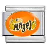 Titanium Steel Gold-plated Drip Welding Pattern DIY Italian Module Bracelet Italian Charm Bracele Titanium Steel Gold-plated Drip Welding Pattern DIY Italian Module Bracelet Italian Charm Bracele