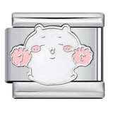 Titanium Steel Welding Drip Oil DIY Italian Module Bracelet Cute Cartoon Pattern Best Friend Girl Birthday Gift Titanium Steel Welding Drip Oil DIY Italian Module Bracelet Cute Cartoon Pattern Best Friend Girl Birthday Gift