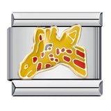 Cross Border Hot Selling Cute Pet Series Titanium Steel Welding Drip Oil Wristband Cartoon DIY Italian Module Bracelet Wholesale Cross Border Hot Selling Cute Pet Series Titanium Steel Welding Drip Oil Wristband Cartoon DIY Italian Module Bracelet Wholesale