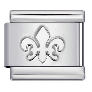 Concave Silver Titanium Steel Stamping Pattern DIY Italian Module Bracelet Italian Charm Bracelet Concave Silver Titanium Steel Stamping Pattern DIY Italian Module Bracelet Italian Charm Bracelet