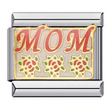 New Warm Mother's Day Series Bracelet Titanium Steel Gold Plated Welding Pattern DIY Italian Module Bracelet New Warm Mother's Day Series Bracelet Titanium Steel Gold Plated Welding Pattern DIY Italian Module Bracelet