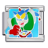 New Cartoon Character Italian Modular Bracelet Stainless Steel Welded DIY Stretch Link Bracelet New Cartoon Character Italian Modular Bracelet Stainless Steel Welded DIY Stretch Link Bracelet