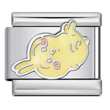 Titanium Steel Welding Drip Oil DIY Italian Module Bracelet Cute Cartoon Pattern Best Friend Girl Birthday Gift Titanium Steel Welding Drip Oil DIY Italian Module Bracelet Cute Cartoon Pattern Best Friend Girl Birthday Gift