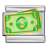 New Chess and Card Entertainment Stainless Steel Italian Module Bracelet Gold Plated Drip Oil Personalized DIY Welding Bracelet Wholesale New Chess and Card Entertainment Stainless Steel Italian Module Bracelet Gold Plated Drip Oil Personalized DIY Welding Bracelet Wholesale