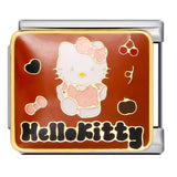 Wholesale DIY Titanium Steel Welded Enamel Drop Charms Italian Link Bracelet Straps with Cute Cartoon Patterns Wholesale DIY Titanium Steel Welded Enamel Drop Charms Italian Link Bracelet Straps with Cute Cartoon Patterns