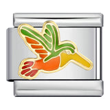 New Cute Animal Italian Modular Bracelet Titanium Steel Welding Oil Drip Cartoon DIY Fashion Wristband New Cute Animal Italian Modular Bracelet Titanium Steel Welding Oil Drip Cartoon DIY Fashion Wristband