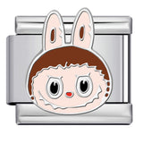 Cartoon Character Italian Module Bracelet Stainless Steel Welding Pattern DIY Elastic Splicing Versatile Bracelet Cartoon Character Italian Module Bracelet Stainless Steel Welding Pattern DIY Elastic Splicing Versatile Bracelet